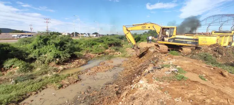 Saneamiento para la quebrada El Toro en Coro