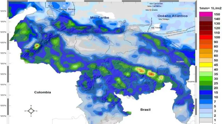 Onda tropical 43 ya está en el occidente del país